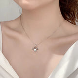 925 Silver Arrow Pendant Necklace for Women