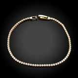 925 Silver Moissanite Tennis Bracelet 0.1ct D VVS1 Diamond 2mm