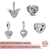 925 Silver Family Charm Beads for Bracelet Jewelry