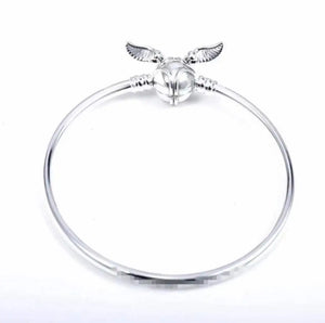 925 Silver Daisy Flower Clasp Bracelet