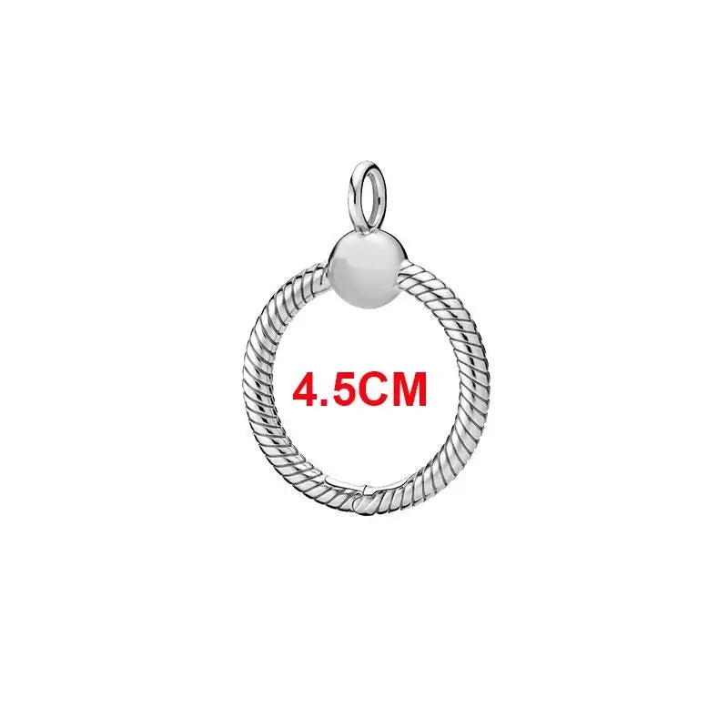 925 Sterling Silver Letter O Charm for Pendant Necklace Jewelry