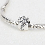 925 Sterling Silver Money Bags Charm Vintage Beads Fit Bracelet