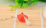925 Silver Moonlight Opal Water Droplets Pendant Necklace