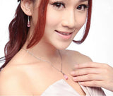 925 Silver Moonlight Opal Water Pendant Necklace Choker