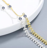 925 Silver Moonstone Moonlight Forest Bracelet for Women