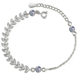 925 Silver Moonstone Moonlight Forest Bracelet for Women