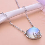 925 Silver Moonstone Butterfly Bracelet Wedding Gift Jewelry