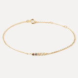 925 Silver Zirconia Charm Bracelet for Women