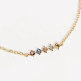 925 Silver Zirconia Charm Bracelet for Women