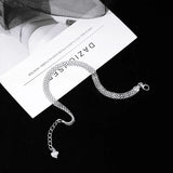 925 Silver Charm Bracelet & Bangle, Wedding Jewelry Party Gift