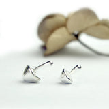 925 Silver Mushroom Earrings Brooch Unique Jewelry Original