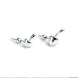 925 Silver Mushroom Earrings Brooch Unique Jewelry Original