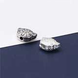 925 Sterling Silver Tiger Charm Bead DIY Jewelry Gift