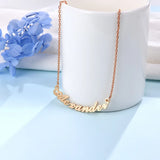 Personalized 925 Sterling Silver Name Necklace for Women