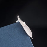 925 Silver Freshwater Pearl Brooch High Suit Dress Pin Jewelry