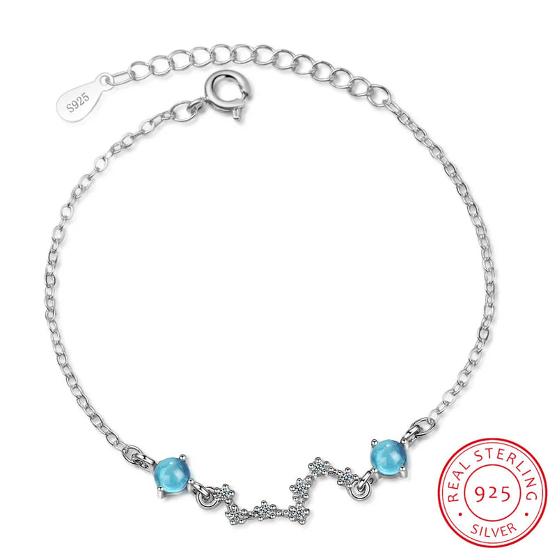 925 Sterling Silver Moonstone Bracelets & Necklaces Fine Jewelry