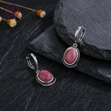 Sterling Silver Moonstone Earrings Labradorite Gems
