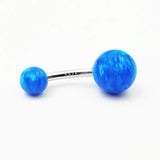 925 Silver Navel Piercing Bar Belly Button Rings - Women Body Jewelry