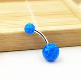 925 Silver Navel Piercing Bar Belly Button Rings - Women Body Jewelry