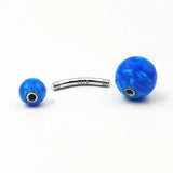 925 Silver Navel Piercing Bar Belly Button Rings - Women Body Jewelry