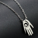 925 Silver Necklace 45cm+5cm Pendant Chain Punk Rock Jewelry for Women Men