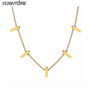 925 Silver Geometric Necklace for Women Party