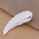 925 Silver Necklace Angel Wings Necklaces Pendants Wedding Gift