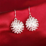 925 Sterling Silver Jewelry Set For Women Fireworks Pendant Bangle