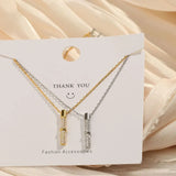 925 Silver Necklace with Flash Diamond Pendant