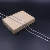 925 Silver Necklace 1.6mm Wheat Link 20in Chain