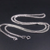 925 Silver Necklace 1.6mm Wheat Link 20in Chain