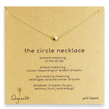 925 Silver Necklace 18k Plated Bean Pendant Choker Collier Gift