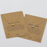 925 Silver Necklace 18k Plated Bean Pendant Choker Collier Gift