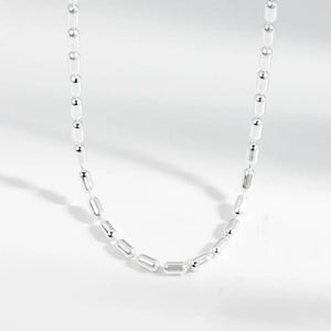 925 Silver Necklace Women Chain Christmas Gift Fine Jewelry