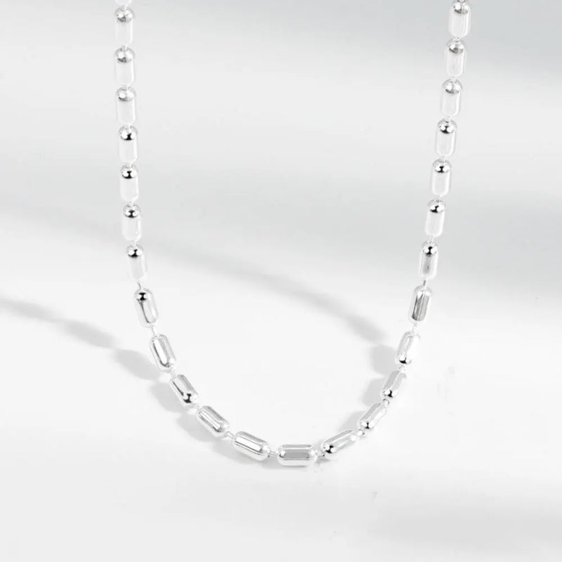925 Silver Necklace Women Chain Christmas Gift Fine Jewelry
