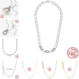 925 Silver Necklace Classic Necklaces Gift