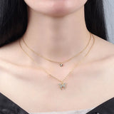 925 Silver Butterfly Necklace Pendant