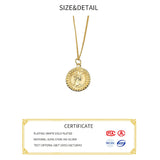 925 Sterling Silver Necklace For Women Ladies Chain Round Necklace