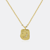925 Silver Moon Shape Choker Necklace for Women