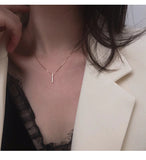 925 Silver Crystal Necklace Set for Girlfriends