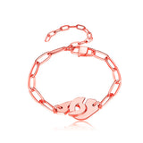 925 Silver Handcuff Bracelet Necklace Menottes Jewelry