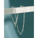 925 Sterling Silver Necklace INS Niche Chain Choker