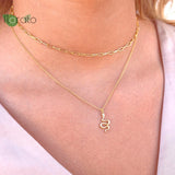 925 Silver Necklace Cross Pendant High Jewelry Wedding Party Gift