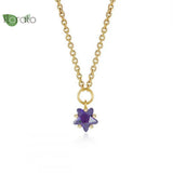 925 Silver Necklace Cross Pendant High Jewelry Wedding Party Gift