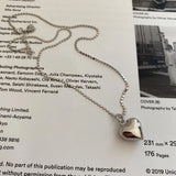 925 Silver Heart Pendant Necklace Romantic Chain Fine Jewelry 925