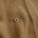 925 Silver Pearl Choker Necklace Clavicle Chain Birthday Party Gift
