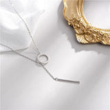 925 Silver Necklace Pendant Round Chain Silver 925 Jewelry