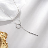 925 Silver Necklace Pendant Round Chain Silver 925 Jewelry