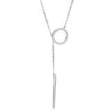 925 Silver Necklace Pendant Round Chain Silver 925 Jewelry