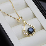 925 Silver Necklace with Freshwater Pearl Pendant